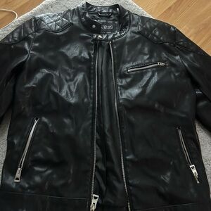 Black Leather Jacket for Men
